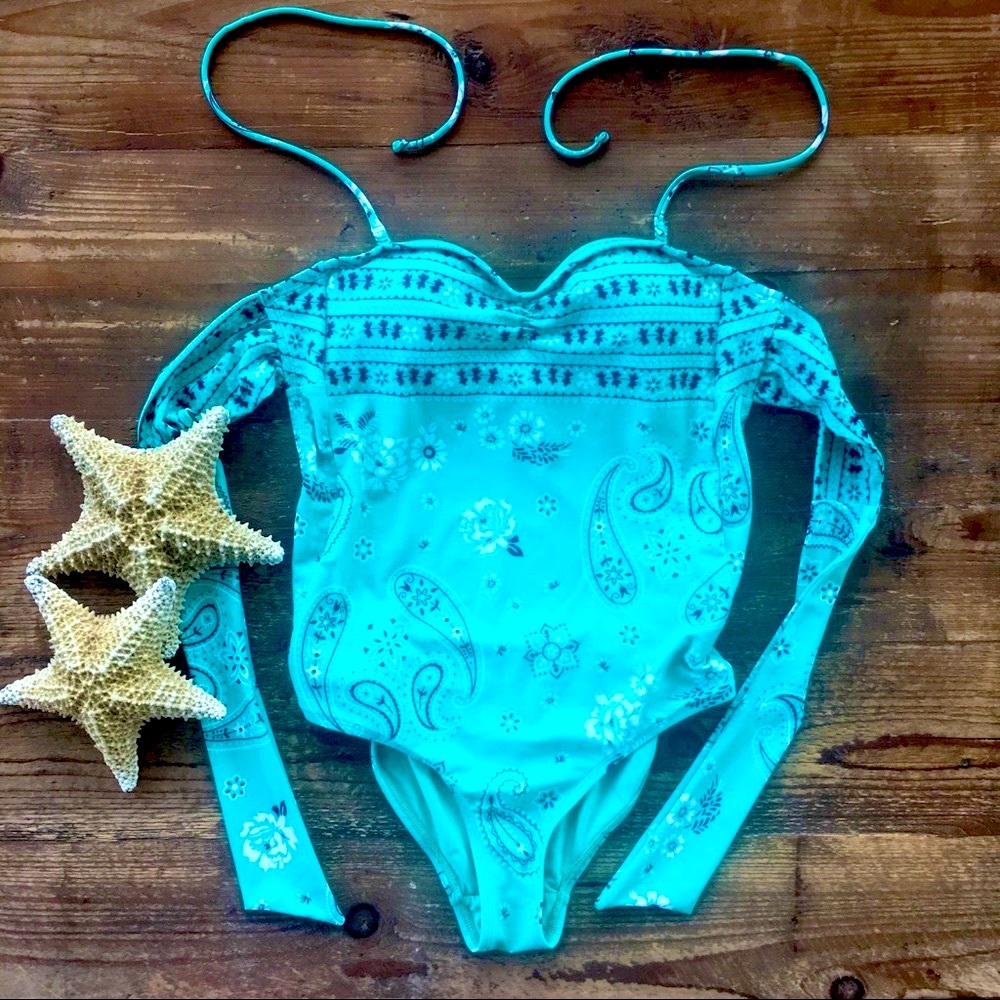 Aerie 🦅 bandeu boho swimsuit, bikini